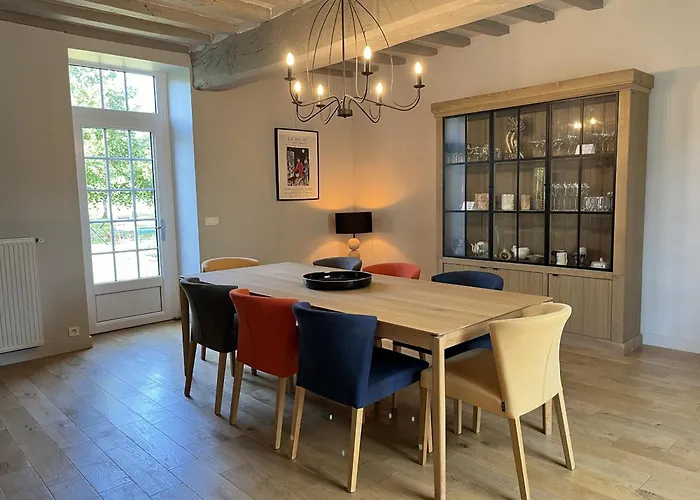 L'oasis Familiale - Piscine - Parking - 10 Pers Σπίτι διακοπών Domfront-en-Champagne